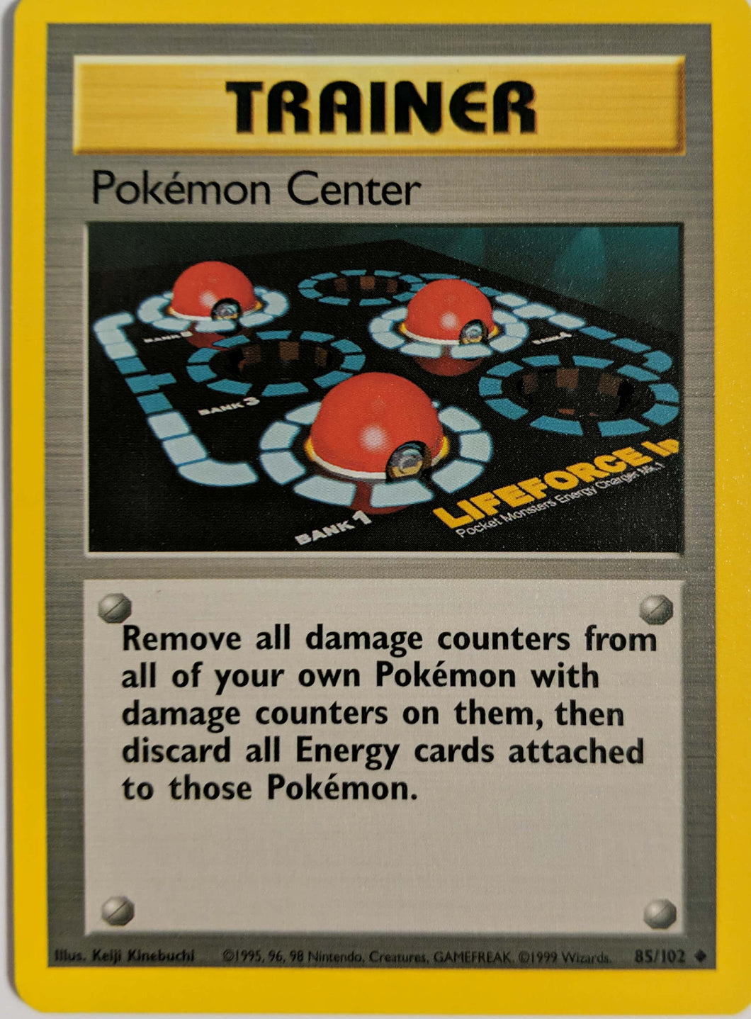 Pokemon Center - Base Set Unlimited Uncommon - 85/102 - Near Mint