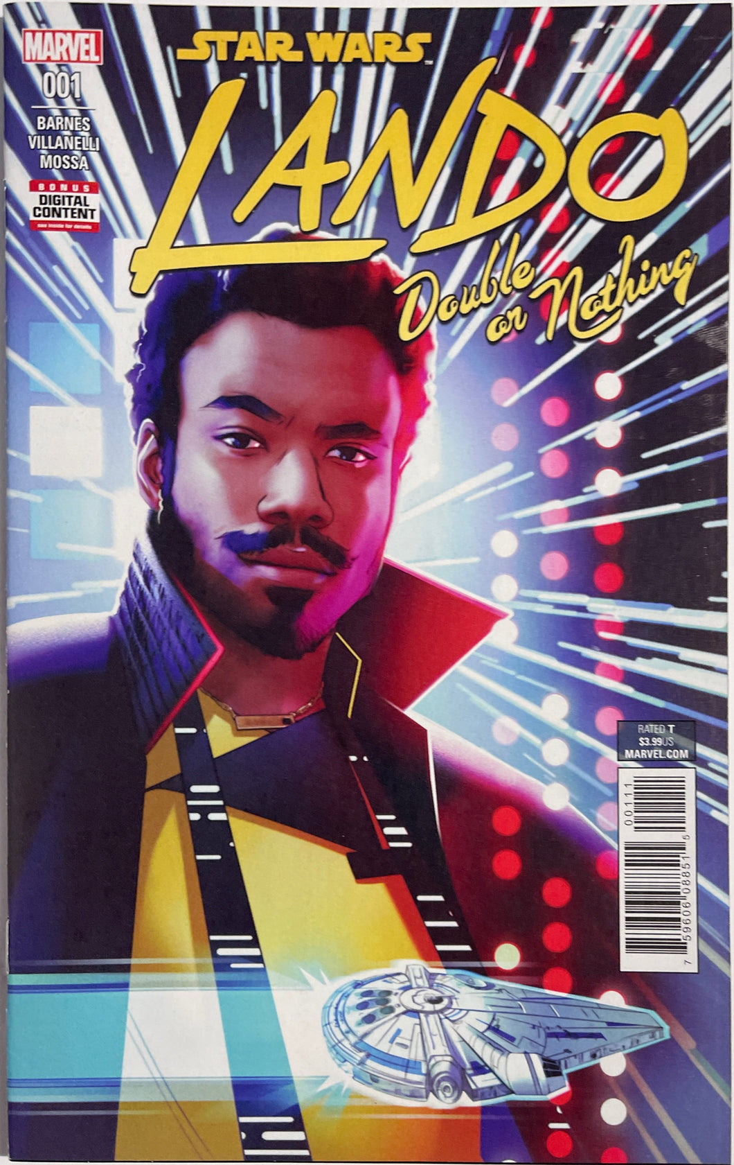 Star Wars: Lando - Double Or Nothing 1 (1st Appearance of L3-37)