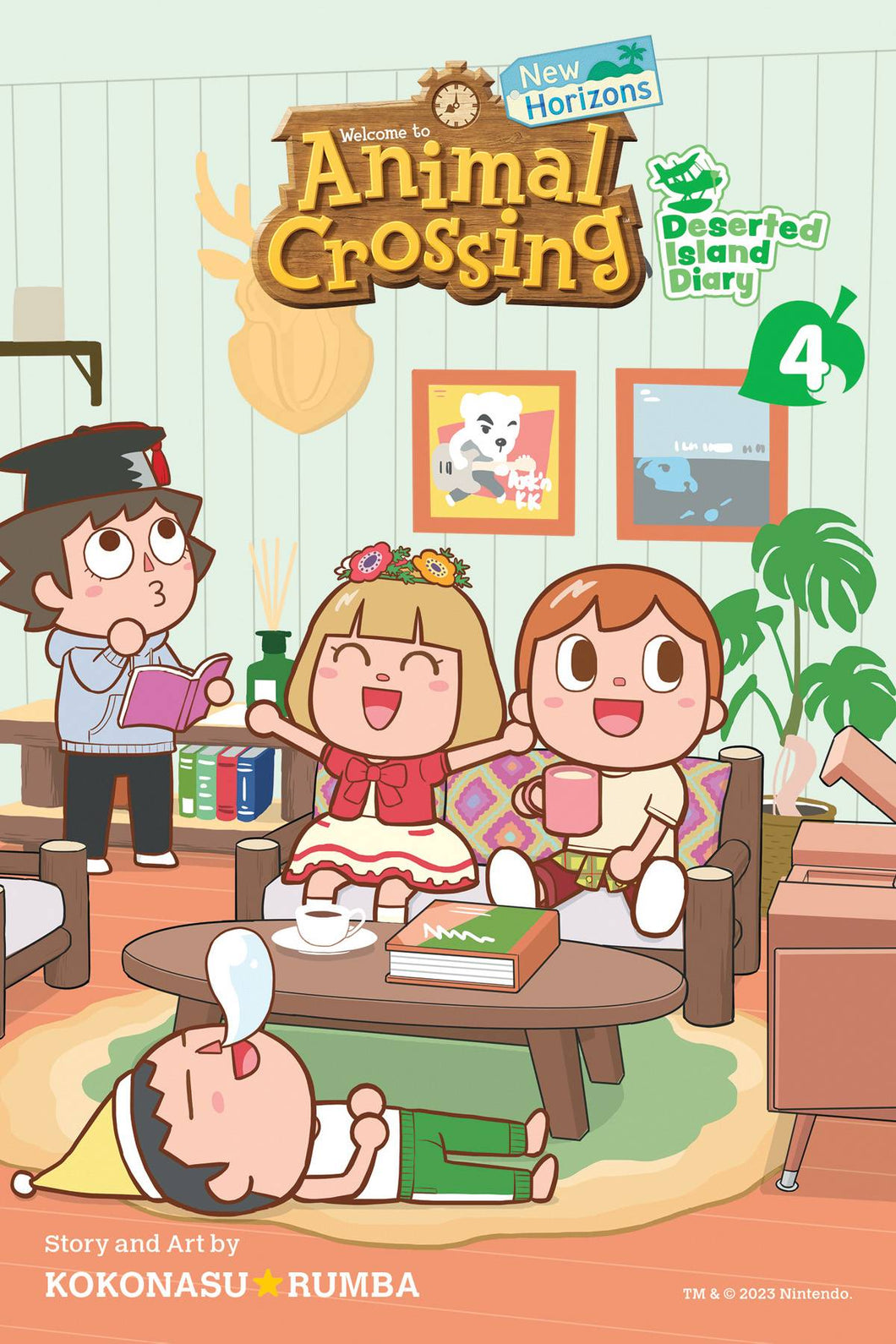 Animal Crossing New Horizons Volume 4 Graphic Novel