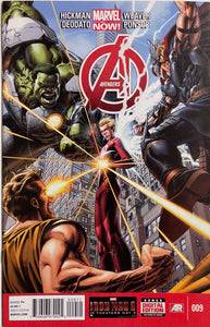 Avengers 9 (1st Team Cameo Appearance of Omega Flight)
