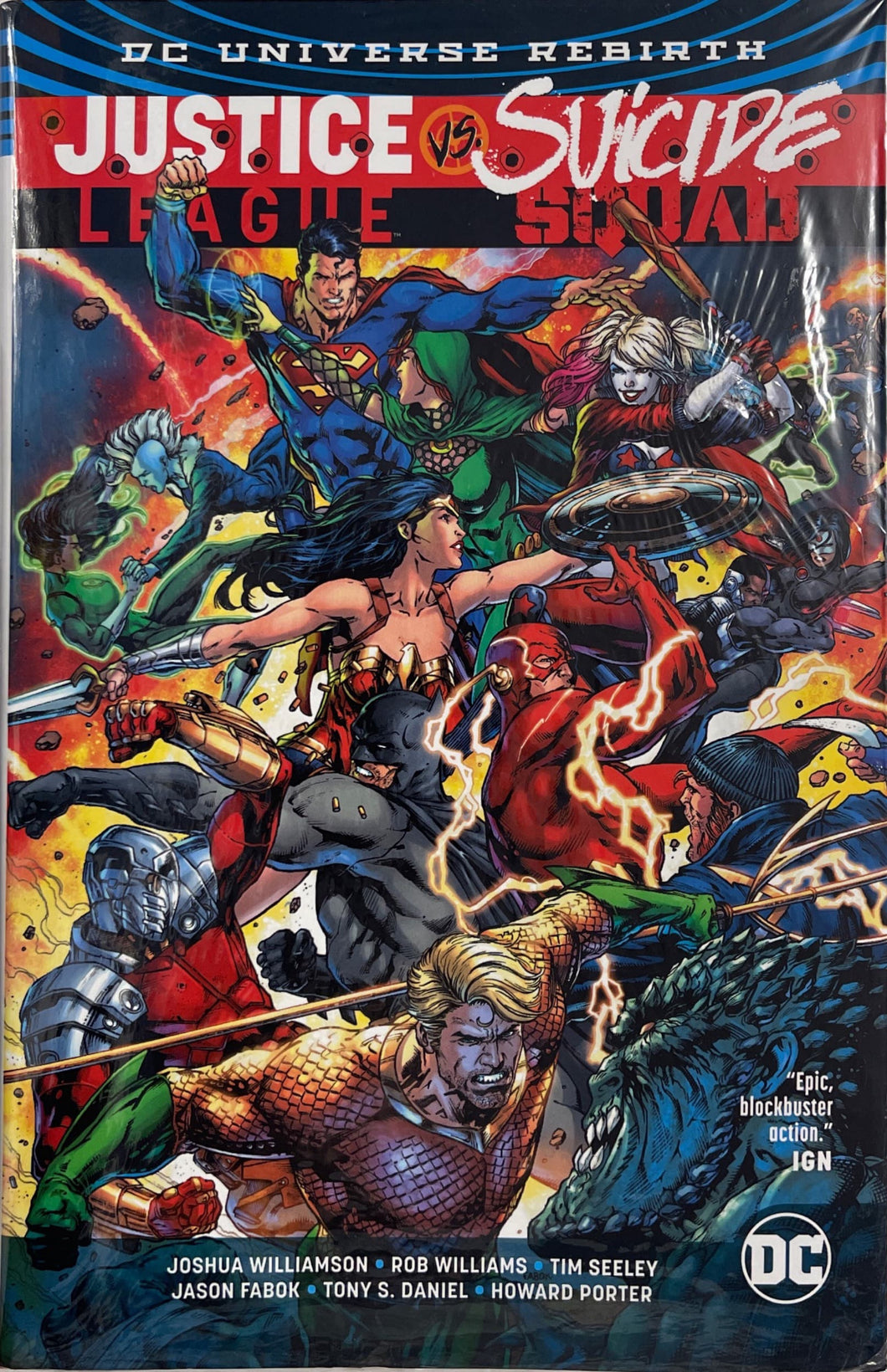 Justice League vs Suicide Squad Hardcover