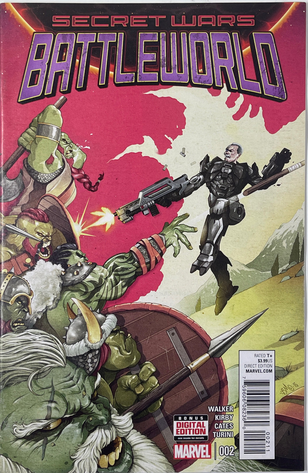 Secret Wars: Battleworld 2 (1st Published Work at Marvel by Donny Cates In Backup Story)